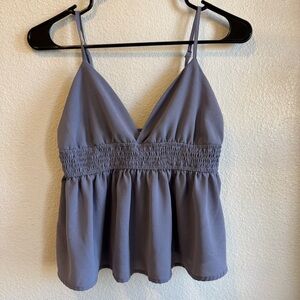 Elegant Women's Purple Camisole Top